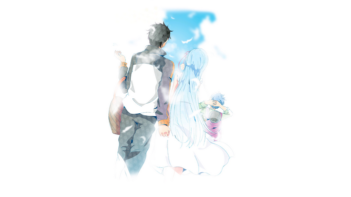 Rem and Natsuki Subaru from Re:Zero