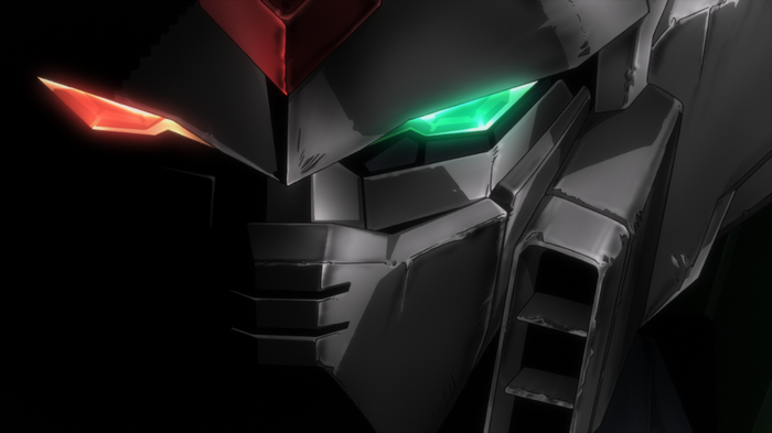 Gundam Wing Robot Head Close-up