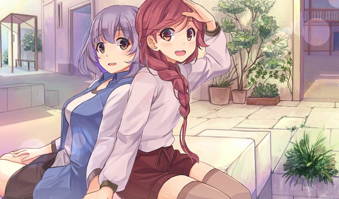Shihoru and Yume from Hai to Gensou no Grimgar