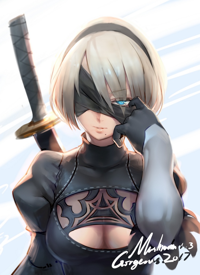 9 Blindfolded Atali ideas  nier automata, 2b nier autómata, neir