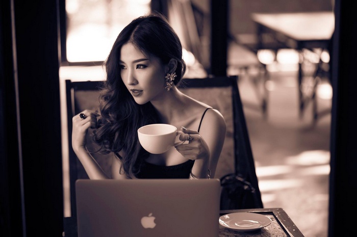 Thailand model, Ohly, model, Asian, sepia, Atita Wittayakajohndet