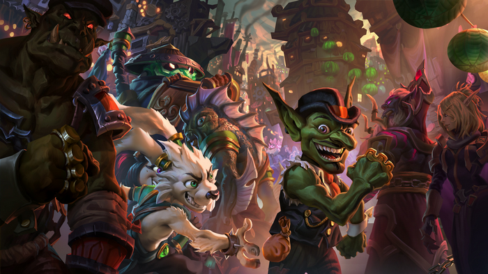 Hearthstone: Heroes of Warcraft characters in Mean Streets of Gadgetzan