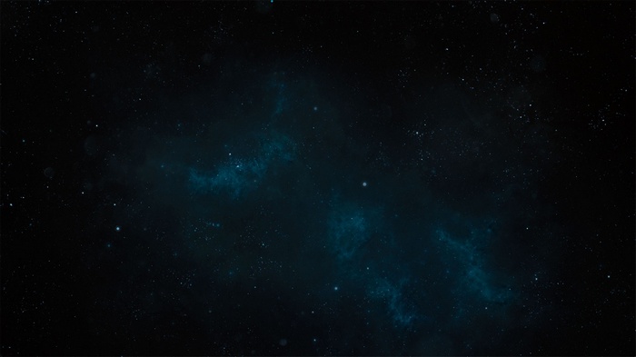 Space with stars and nebulae