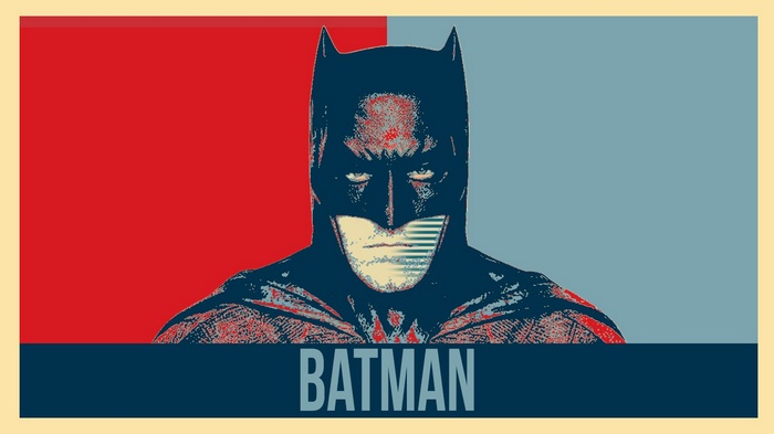 Batman from DC Comics Hope Poster
