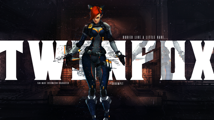 Twinfox fanmade Overwatch character