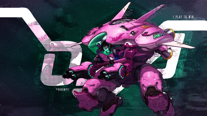D.Va MEKA from Overwatch