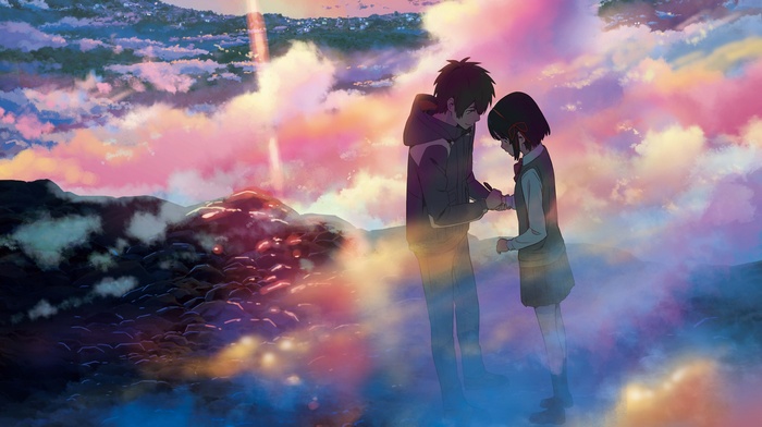 Taki and Mitsuha from Kimi no Na Wa