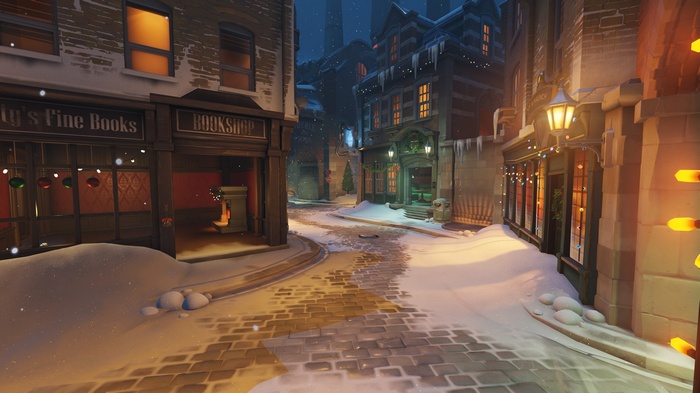 Christmas in Kings Row from Overwatch