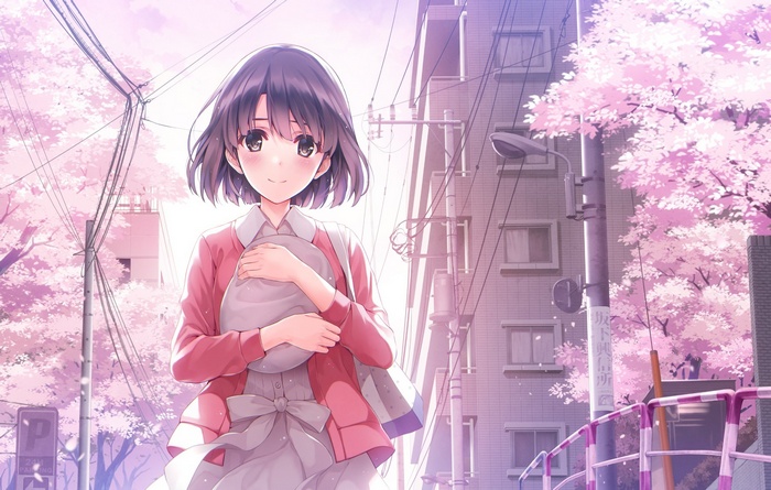 Katou Megumi from Saenai Heroine no Sodatekata in Spring