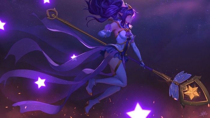 Janna from League of Legends Star Guardian