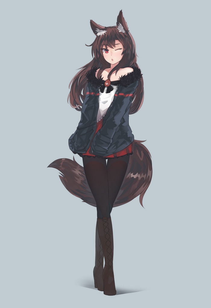 Imaizumi Kagerou from Touhou anime girl