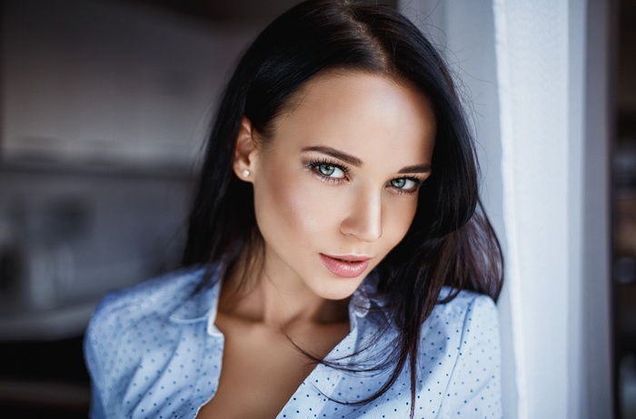 portrait, women, Angelina Petrova, Denis Petrov, face