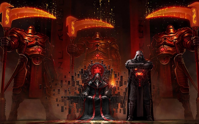 Star Wars Sith Lords and Guards