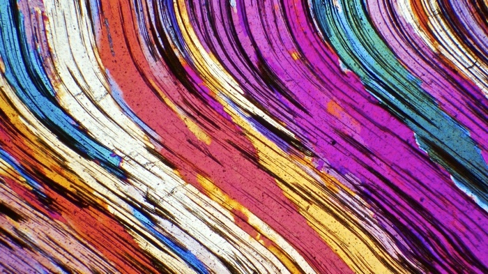 Abstract colorful wavy lines pattern