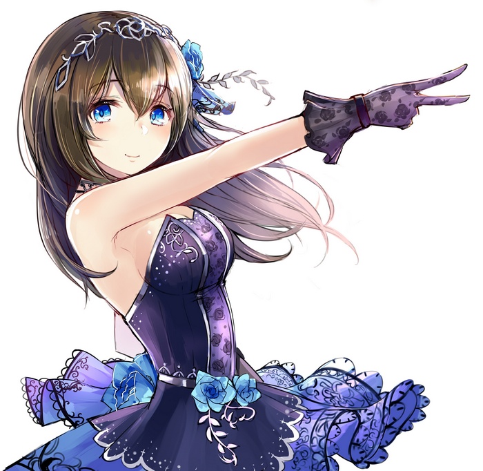 Sagisawa Fumika from THE iDOLM@STER Cinderella Girls