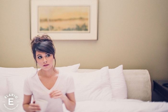 Nina Jade Napoletano in bed