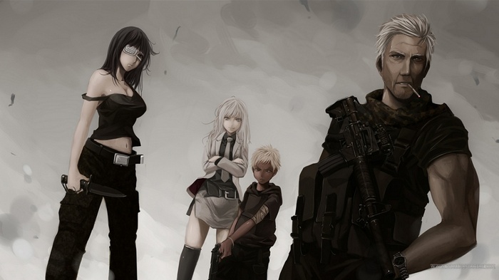 Koko Hekmatyar and her team from Jormungand