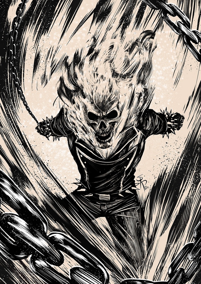 Ghost Rider from Marvel Comics