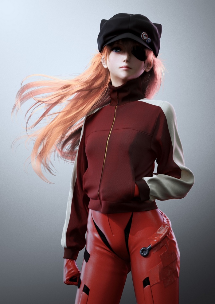 Asuka Langley Soryu from Neon Genesis Evangelion