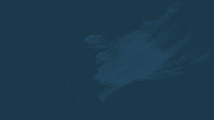 Blue paint brush strokes on dark blue background