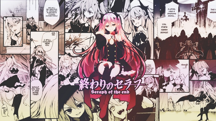 Owari No Seraph, Krul Tepes, translated, manga, anime girls