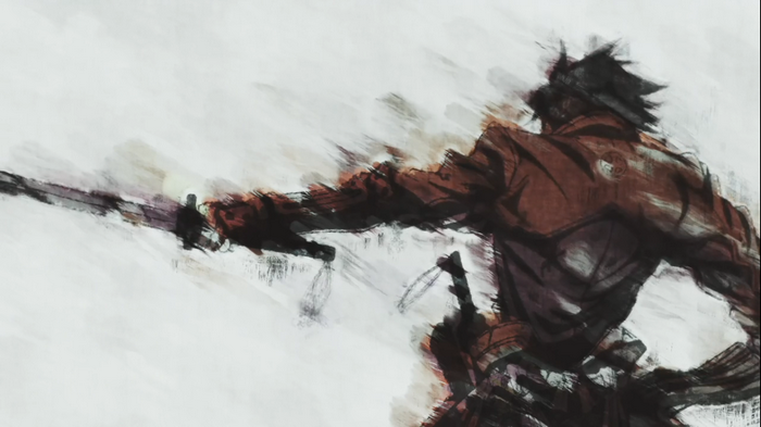 Shimazu Toyohisa from Drifters in action