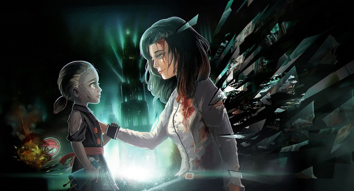 Elizabeth and Eleanor Lamb from BioShock Infinite