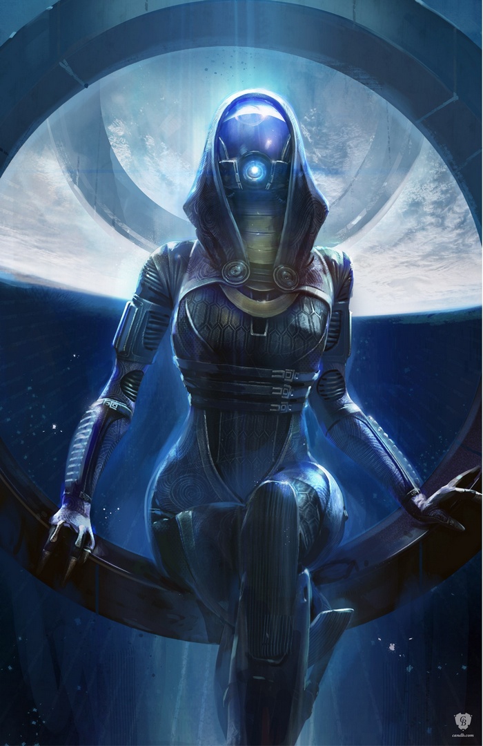 Tali'Zorah by Benjamin Huen
