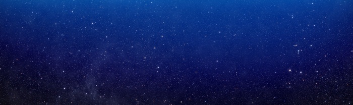 A dark blue starry night sky