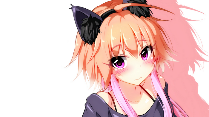 neko loli, shy, loli, animal ears, lolita fashion