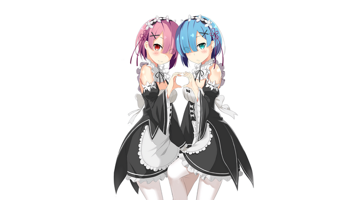 Ram and Rem from Re:Zero