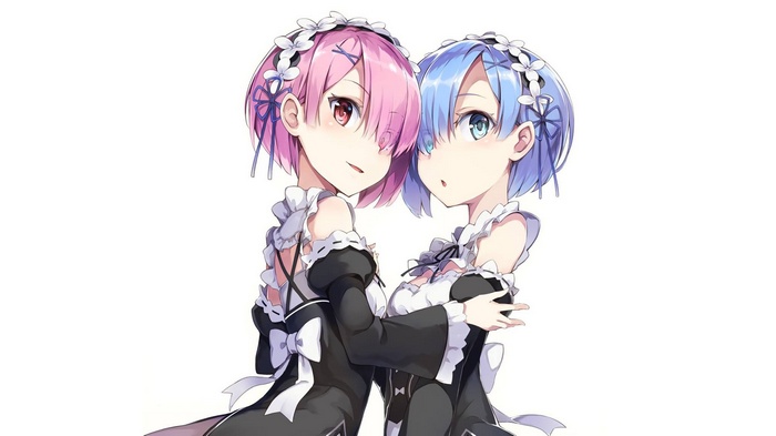 Rem and Ram from Re:Zero