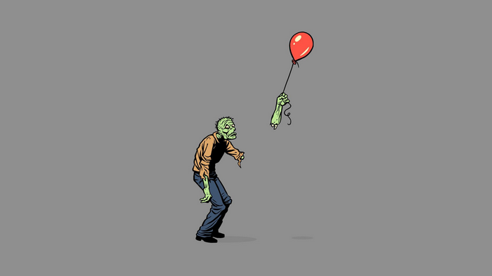 dark humor, zombies, humor, simple