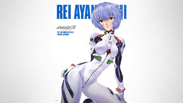 Rei Ayanami from Neon Genesis Evangelion