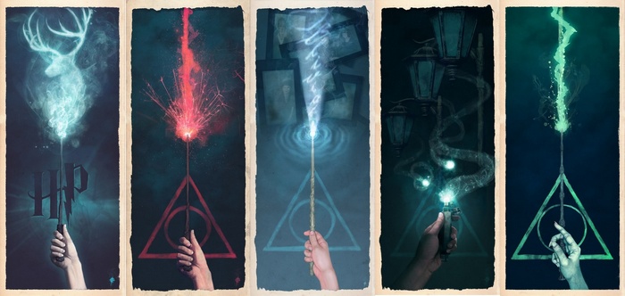 Harry Potter Wands and Symbols