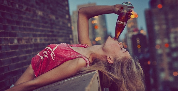 model, women, Coca-Cola