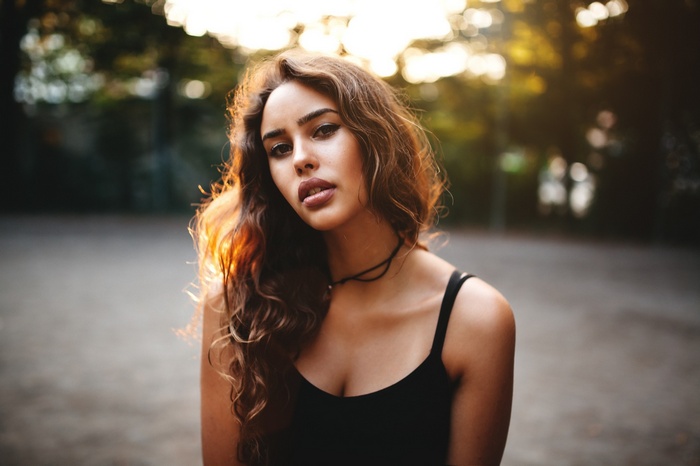 Portrait of a woman by Sebastian Heberlein