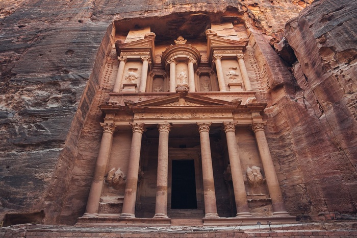 Al Khazneh in Petra, Jordan