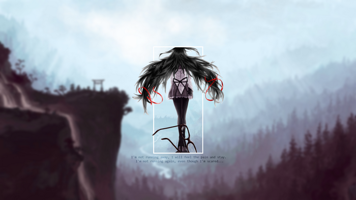 Akemi Homura from Mahou Shoujo Madoka Magica