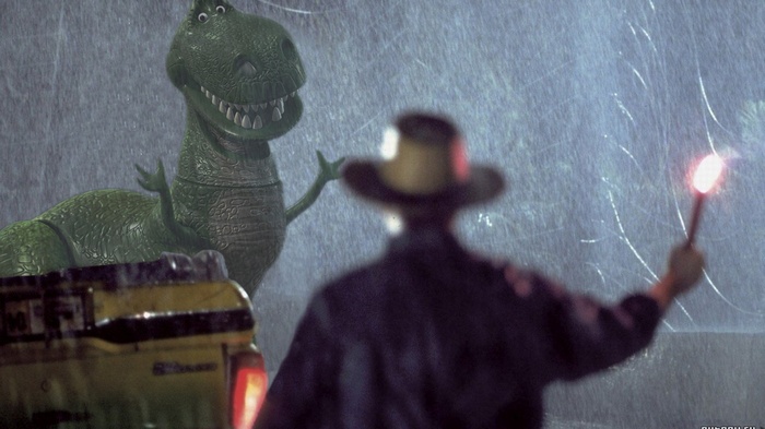Tyrannosaurus rex, Toy Story 3, Toy Story, 1920, T-Rex, Toy Story 2, Jurassic World, humor, Jurassic Park