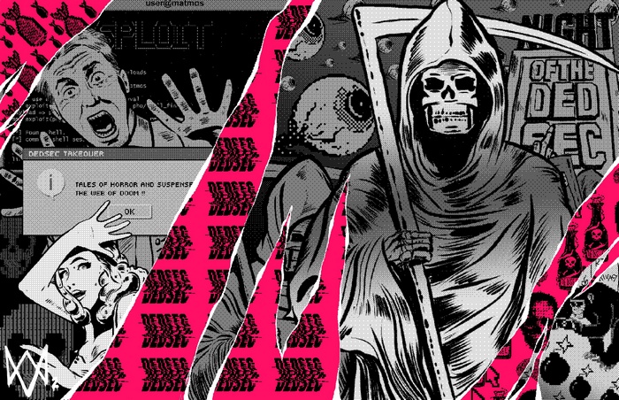 DEDSEC Takeover with Grim Reaper and Screaming Man