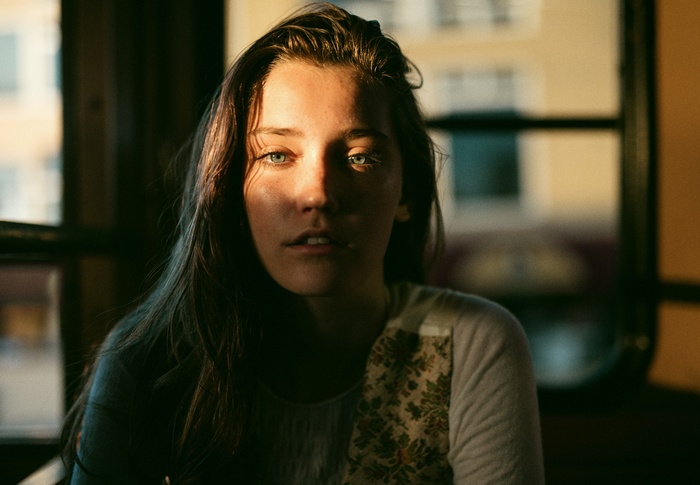 Portrait of Chloe Bechtol in sunlight