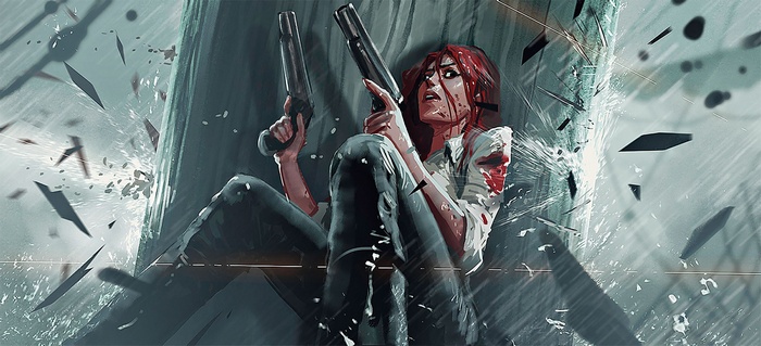Miss Fortune in a chaotic battle scene