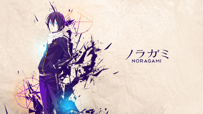 Yato from Noragami anime art