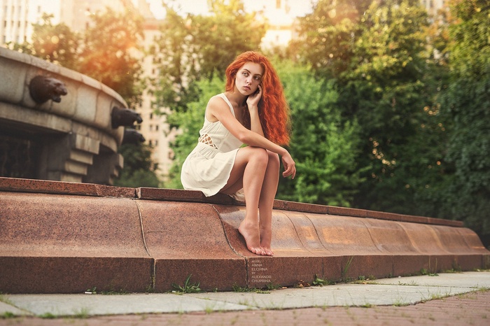 Anna Elchina by Alexandr Chuprina