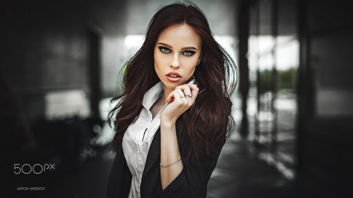 Portrait of Inna Jazova by Anton Harisov