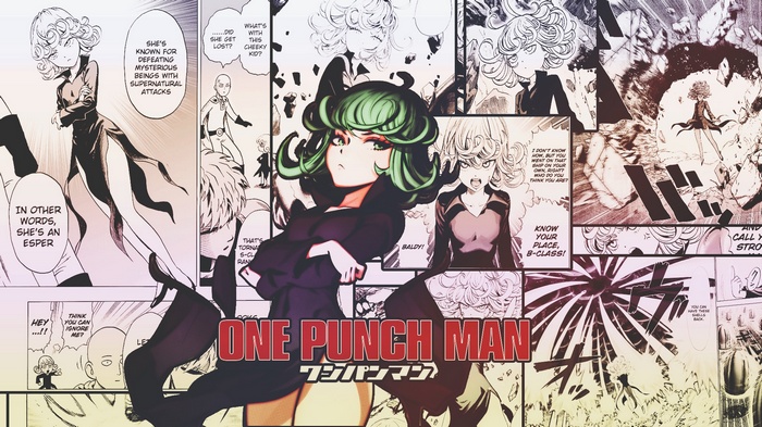 One-Punch Man: Tatsumaki Collage