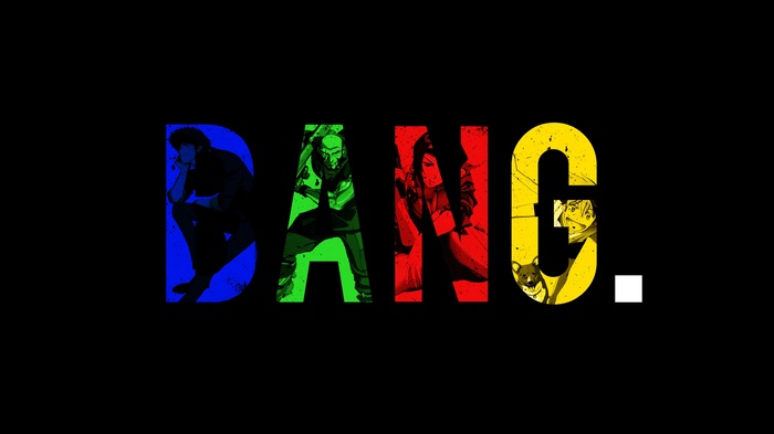 Cowboy Bebop DANG. Typography