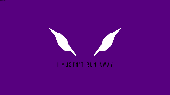 EVA Unit 01 I Mustn't Run Away