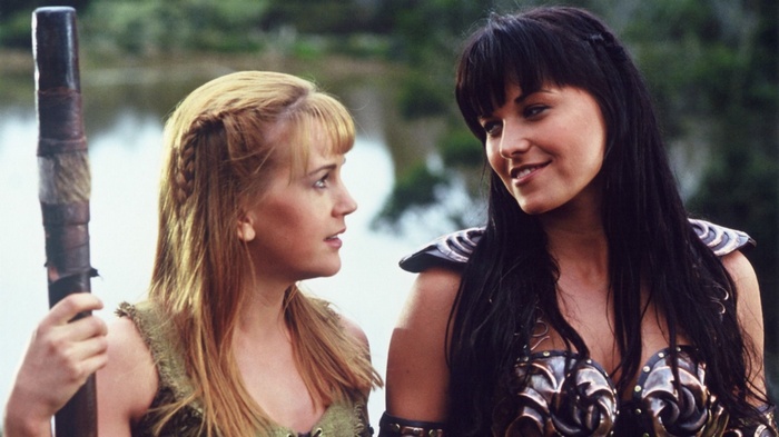 Lesbians, Women Outdoors, Tv, Lucy Lawless, Xena: Warrior Princess, Hd 